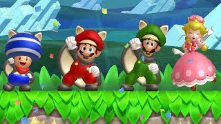 New Super Mario Bros U Deluxe - Coin Battle (All Courses)