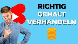 🤑SO verhandelst du dein Gehalt!💰 Gehaltsverhandlung - Karriereguru #shorts #youtubeshorts