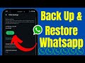 🚀 How to Backup & Restore WhatsApp Messages (Step-by-Step Guide 2023!)