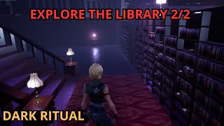 HOW TO COMPLETE EXPLORE THE LIBRARY 2/2 DARK RITUAL HORROR FORTNITE TUTORIAL