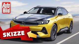 Opel Manta-e (2022) | Der Opel Manta kommt zurück | Skizze