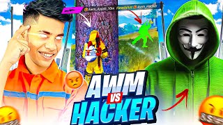 Dangerous Last Hacker🤐vs AWM King👑Top 1 Lobby !!