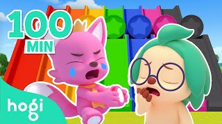 Color Slide + Ten in a Bed + More｜Best Rhymes for Kids｜Kids Songs｜Pinkfong & Hogi