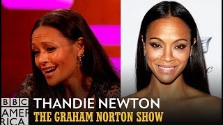 Thandie Newton Got Mistaken For Zoe Saldana From A Former Spice Girl - The Graham Norton Show