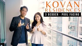 Kovan Residences: $1.6M to Own a 3 Bedroom Unit with Pool View