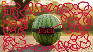 5 Minute Timer Bomb | ULTIMATE Watermelon EXPLOSION Countdown🍉💣
