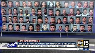 MCSO: 58 undocumented immigrants released since ICE policy change
