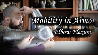 Armor Mobility - Elbow Flexion in Different Armor Configurations