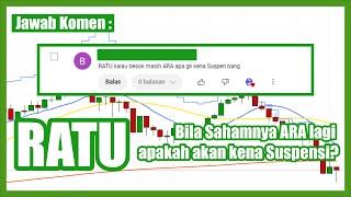 14/01/25 Jawab Komen: Bila Saham Ratu ARA lagi apakah akan kena Suspensi?