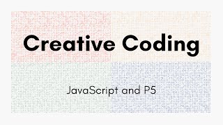 Creative Coding Time Lapse | Dots | JavaScript, p5.js