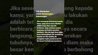 tips mengetahui seseorang berbohong