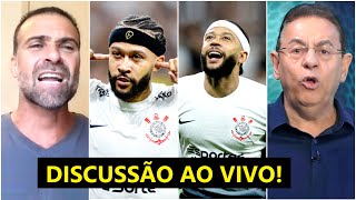 A IMPRENSA TEM CULPA NISSO!!! Agora VOCÊ VEM FALAR que o Memphis Depay... Corinthians FERVE DEBATE