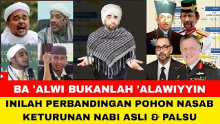 🔴 Banyak yang Keliru , inilah Perbandingan Pohon Nasab 'Alawiyyin Vs Ba 'Alwi ‼️