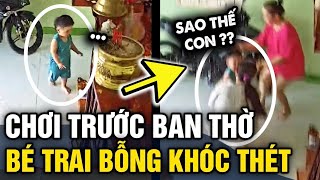 Nghe tiếng CON KHÓC RÉ, mẹ xem lại camera phát hiện con vừa THOÁT CỬA TỬ | Tin 3 Phút