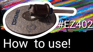 EZ-Lock Mandrel #EZ402! How To Use! Dremel