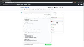 How to report bugs in Github