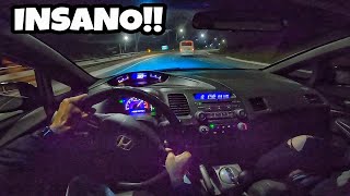 Civic só o Cano pelas ruas da Cidade, Esse Carrovlog tinha tudo pra dar errado