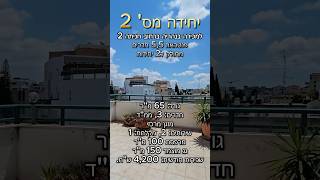 למכירה פנטהאוז מיוחד ברחוב חניתה 2 נהריה.מעולה למשקיעים !לפרטים נוספים : 054-5348641 דן