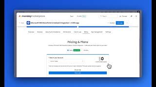 How to pay for an app on monday.com