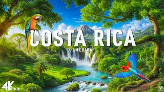 FLYING OVER COSTA RICA (4K UHD) - Relaxing Music Along With Beautiful Nature Videos - 4K Video Ultra