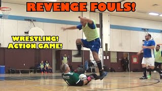 🔥 PAYBACK Fouls in PRISON Rules GREAT Match! Tazumal F.C. vs Brasil S.C.