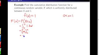 Cumulative distribution functions -- Example 3