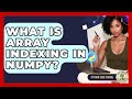 What Is Array Indexing In NumPy? - Python Code School