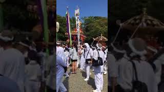 20180811-109 安房神社1300年祭 日吉神社神輿と三嶋神社山車、相浜神社波除丸