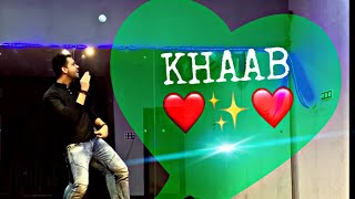 KHAAB ❤️✨| Nitin's world | punjabi | lyrical | dance cover | akhil | romantic song|parmish verma 🤍