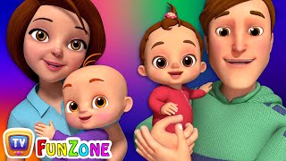 Baby, Mommy & Daddy Song  - ChuChu TV Funzone Nursery Rhymes & Songs for Kids