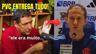 🔥 NUNCA CONTADO ANTES! PVC REVELA BASTIDOR SOBRE FILIPE LUÍS NO FLAMENGO! 👀