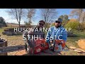 HUSQVARNA 592XP VS. STIHL 661C!