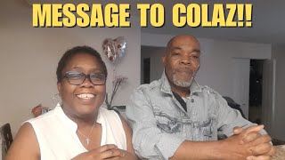 Message to Colaz Smith TV |@DiFrancis #colazsmithtv