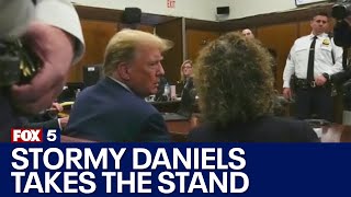 Stormy Daniels takes the witness stand
