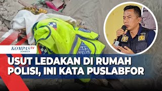 Ledakan Rumah Polisi: Puslabfor Ungkap Temuan Bahan Peledak 'Low Explosive'!