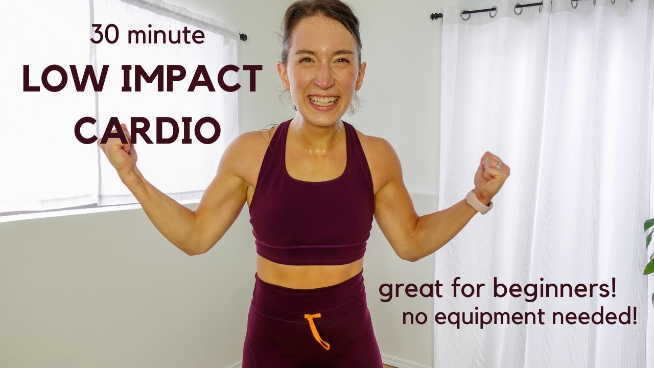 30 Minute CARDIO WORKOUT | Low Impact | No Equipment Needed | Great For ...