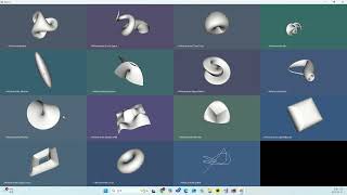 VTK Example - ParametricObjectsDemo- CSharp