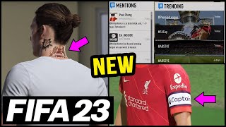 FIFA 23 NEWS | NEW *MASSIVE* CAREER MODE FEATURES LEAKS ✅