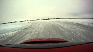 Ernestas V. Opel Tigra on ice Silute(Šipuotos padangos)