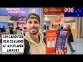 Buying a Sim Card for New Zealand at Auckland Airport