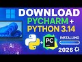 How to Download & Install Python and PyCharm | Complete Beginner Guide (2025 Tutorial) | TEDMentor