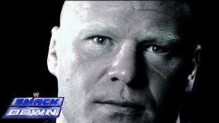 Brock Lesnar talks about the showdown between himself and CM Punk: SmackDown, Aug. 9, 2013