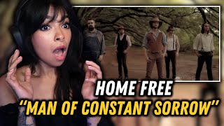 JUST...WOW!!! | Home Free - Man of Constant Sorrow | FIRST TIME REACTION