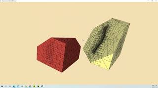 VTK Python Example - ClipUnstructuredGridWithPlane2