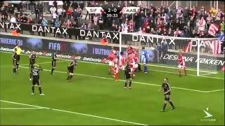 Terrible Indirect Free Kick   Silkeborg 2 1 AaB   Danish Superliga   21 10 2012