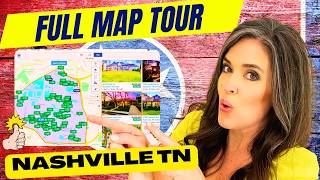 Where You Should Live in Nashville, Tennessee | Full Map Tour