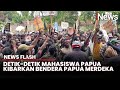 Bawa Bendera Bintang Kejora, Aliansi Mahasiswa Papua Demo di Jogja Berujung Ricuh | News Flash