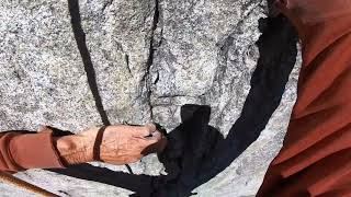 Green Crack 5.7+   Tioga Cliffs Bridge - Top Rope Solo