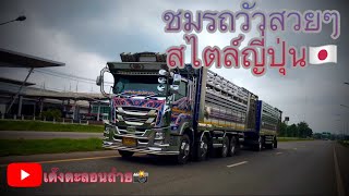 พามาชม #รถบรรทุกวัวแต่ง สไตล์ญี่ปุ่น เบิร์ดเบิร์ดฟาร์ม‼️‼️‼️