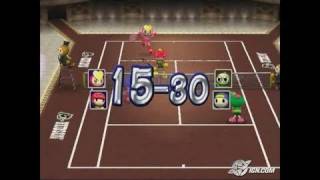 Bomberman Hardball PlayStation 2 Gameplay - Doubles on clay